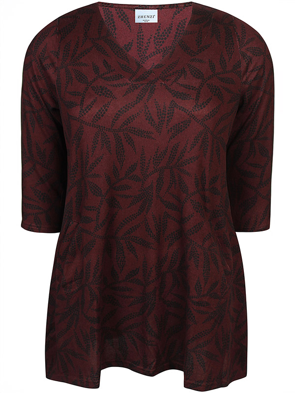 ZH-SARA - Plus Size Tunic fra Zhenzi