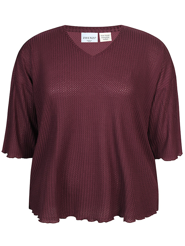 ZH-CORI - Plus Size Blouse fra Zhenzi