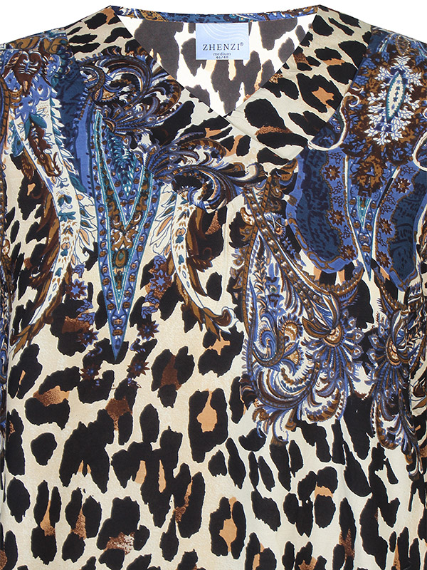 ZH-SIFF - Plus Size Blouse fra Zhenzi