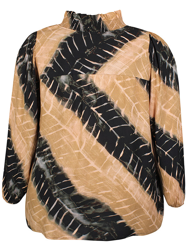 ZH-SILK - Plus Size Blouse fra Zhenzi