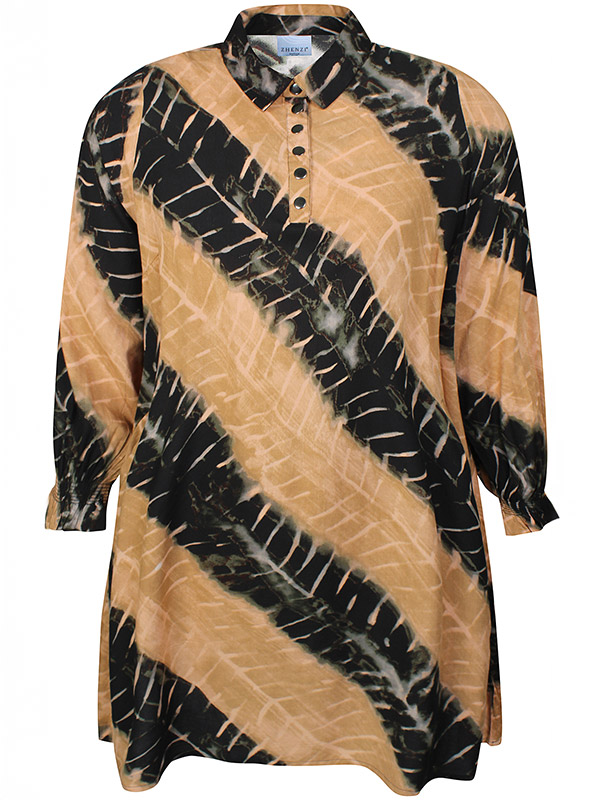 ZH-SILK - Plus Size Jurk fra Zhenzi