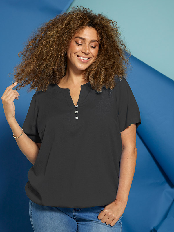 ZH-SUVI - Plus Size Blouse fra Zhenzi