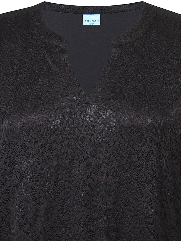 ZH-TIST - Plus Size Jurk fra Zhenzi