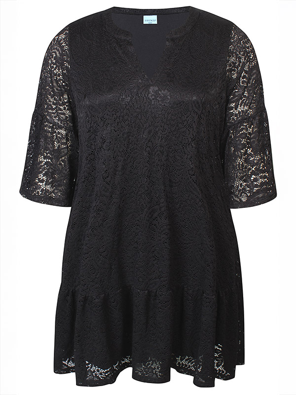 ZH-TIST - Plus Size Jurk fra Zhenzi