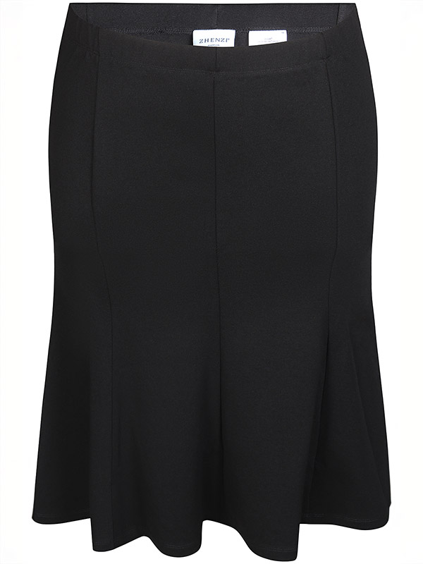 ZH-TORI - Plus Size Skirt fra Zhenzi