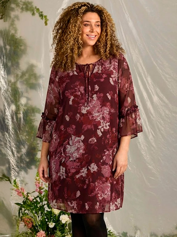 ZH-TOYA - Plus Size Jurk fra Zhenzi