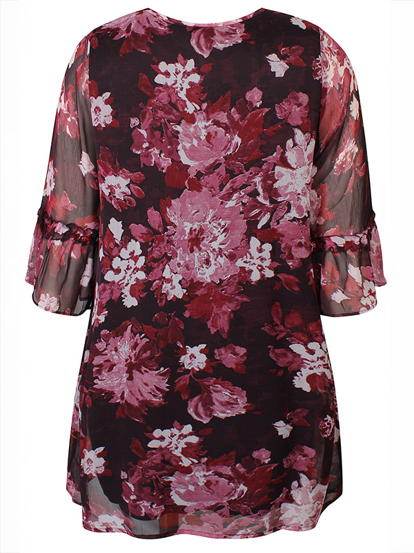 ZH-TOYA - Plus Size Jurk fra Zhenzi