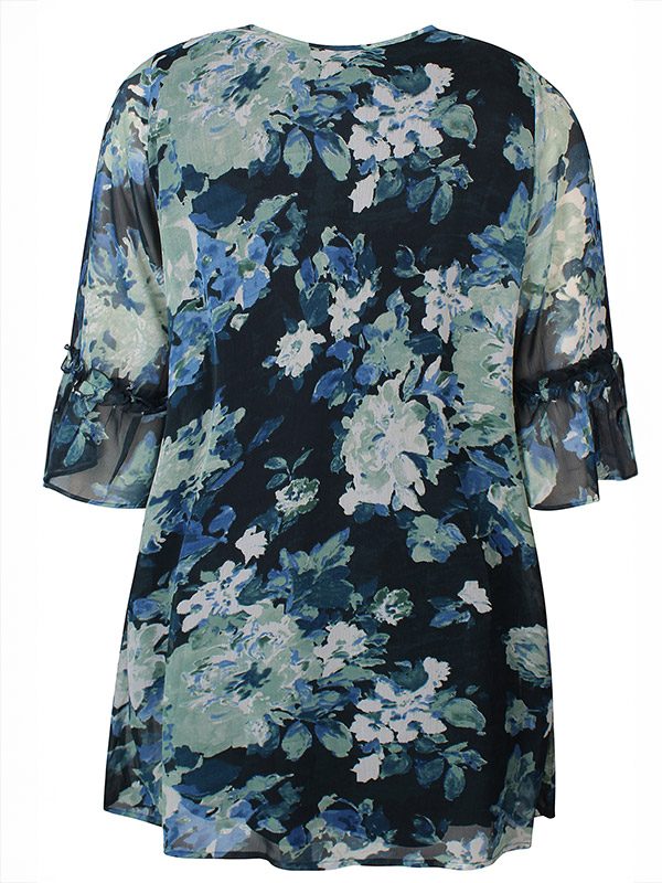 ZH-TOYA - Plus Size Jurk fra Zhenzi