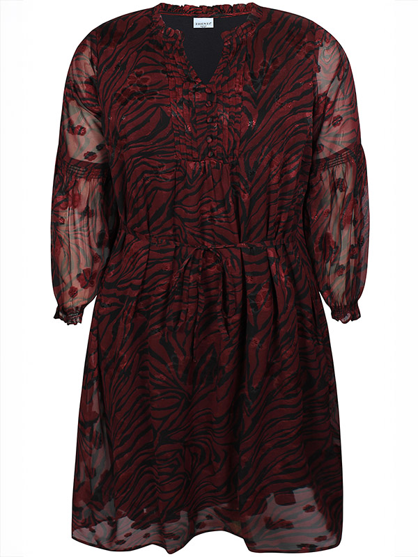 ZH-TULA - Plus Size Jurk fra Zhenzi