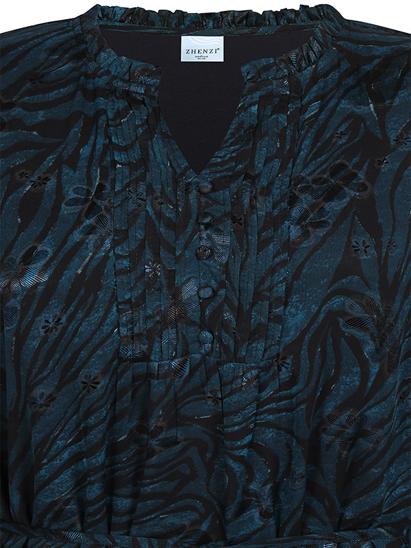 ZH-TULA - Plus Size Jurk fra Zhenzi