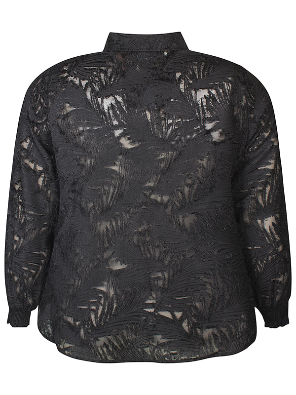 ZH-TYRA - Plus Size Overhemd fra Zhenzi