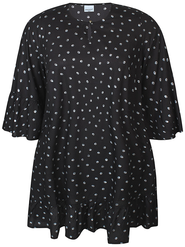 ZH-VELA - Plus Size Tunic fra Zhenzi