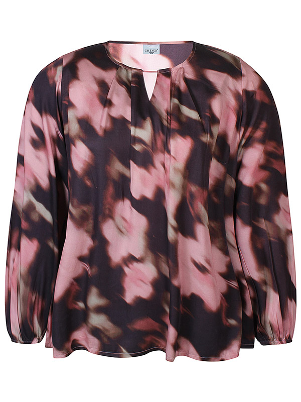 ZH-VERA - Plus Size Blouse fra Zhenzi