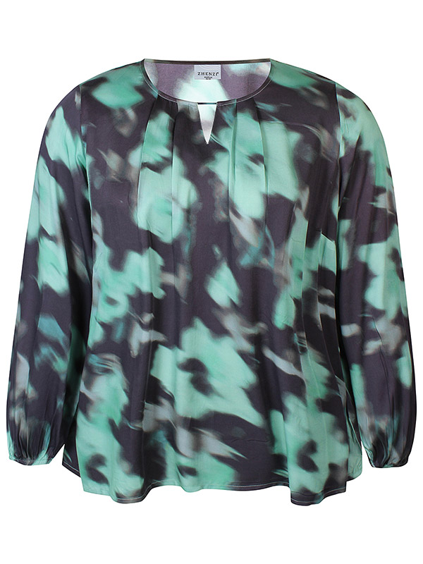 ZH-VERA - Plus Size Blouse fra Zhenzi