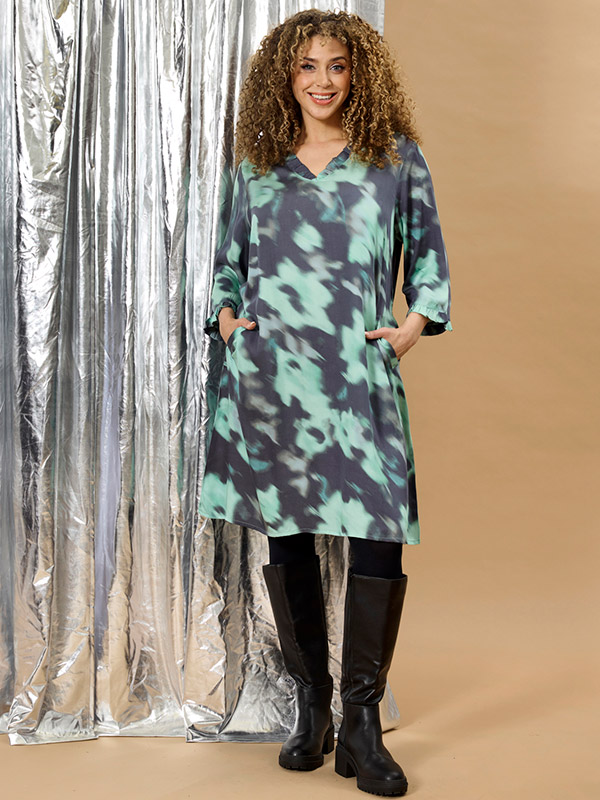 ZH-VERA - Plus Size Jurk fra Zhenzi