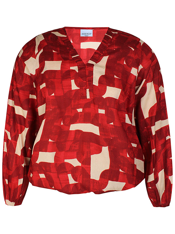 ZH-VITA - Plus Size Blouse fra Zhenzi
