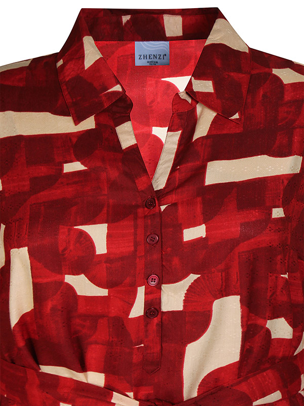 ZH-VITA - Plus Size Jurk fra Zhenzi