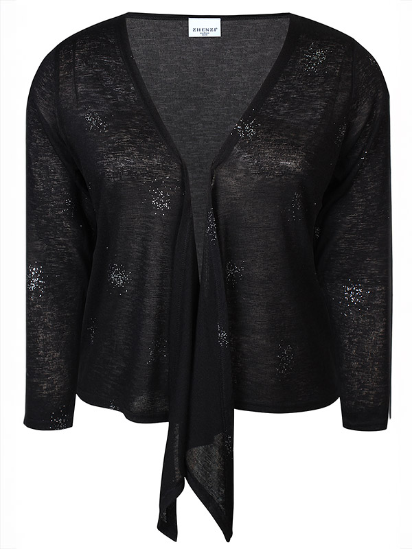 ZH-AGAR - Plus Size Vest fra Zhenzi