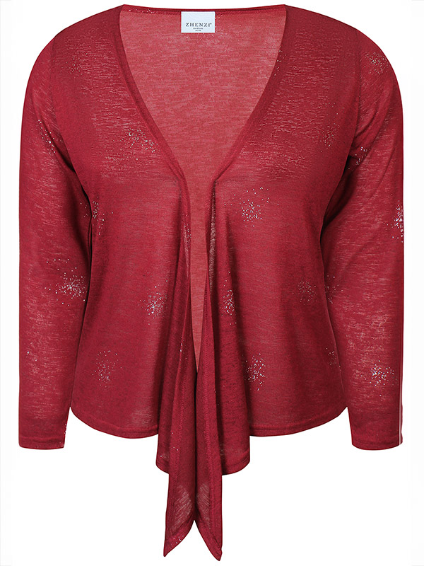 ZH-AGAR - Plus Size Vest fra Zhenzi