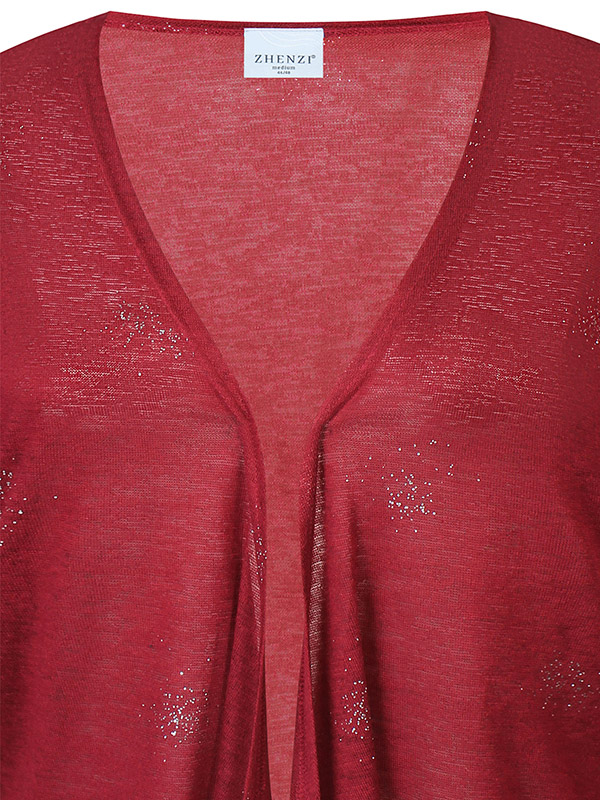 ZH-AGAR - Plus Size Vest fra Zhenzi