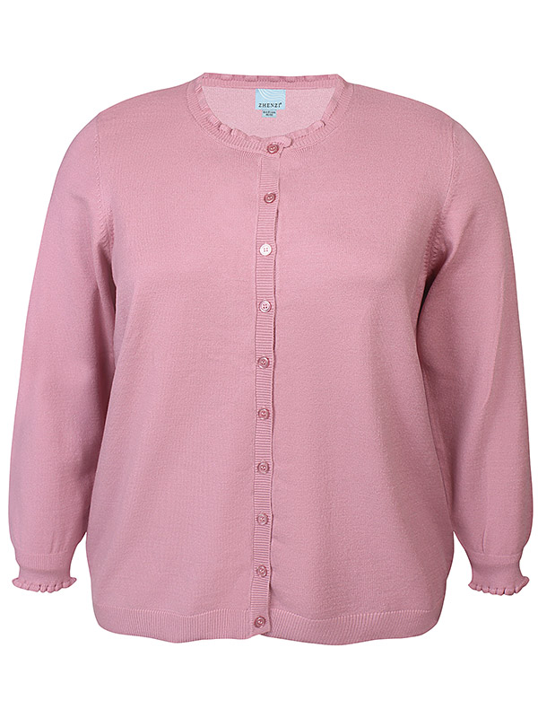 ZH-KOGLE - Plus Size Vest fra Zhenzi