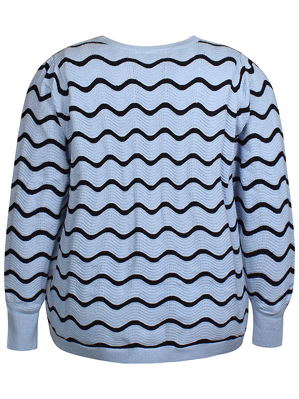 ZH-ELGA - Plus Size Sweater fra Zhenzi