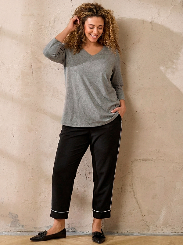 ZH-ALBERTA - Plus Size Blouse fra Zhenzi