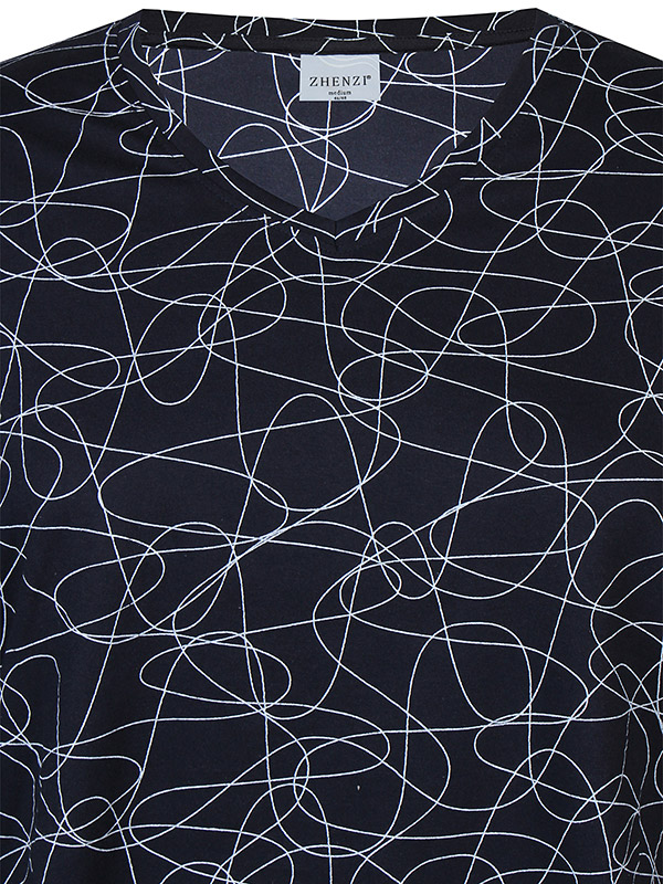 ZH-ALBERTA - Plus Size Blouse fra Zhenzi