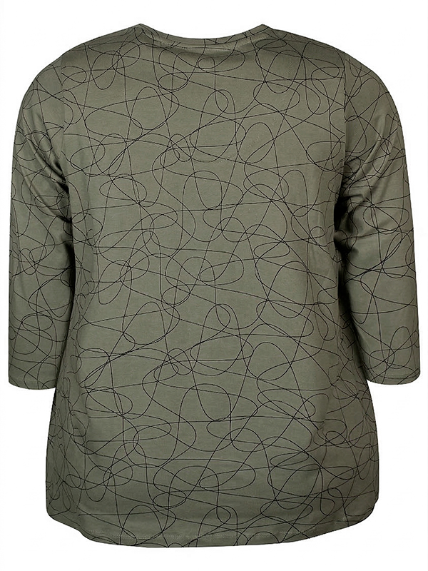 ZH-ALBERTA - Plus Size Blouse fra Zhenzi