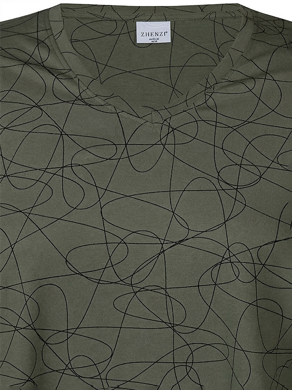 ZH-ALBERTA - Plus Size Blouse fra Zhenzi