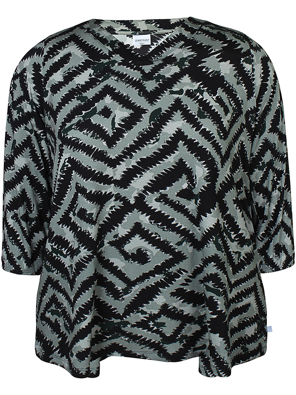 ZH-SYLVA - Plus Size Blouse fra Zhenzi