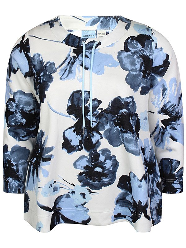 ZH-MYA - Plus Size Blouse fra Zhenzi