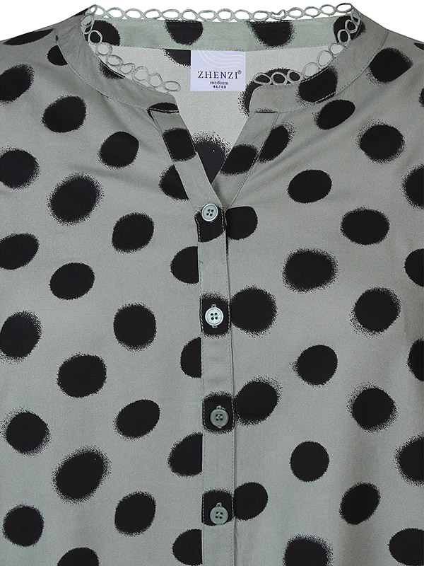 ZH-ALORA - Plus Size Overhemd fra Zhenzi