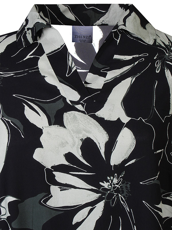 ZH-AMAYA - Plus Size Blouse fra Zhenzi