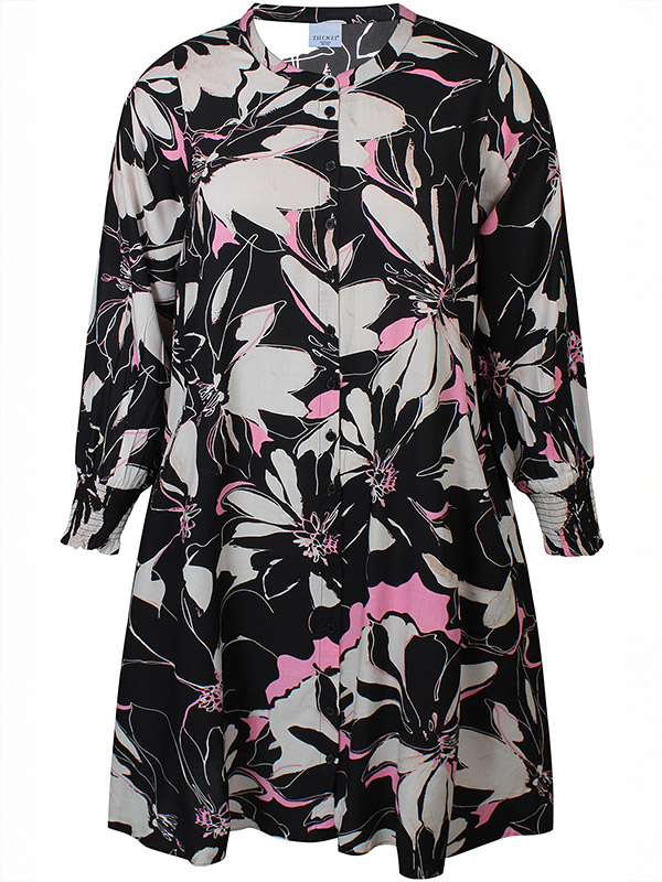 ZH-AMAYA - Plus Size Jurk fra Zhenzi