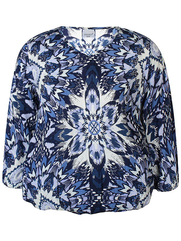 ZH-ANAIS - Plus Size Blouse fra Zhenzi