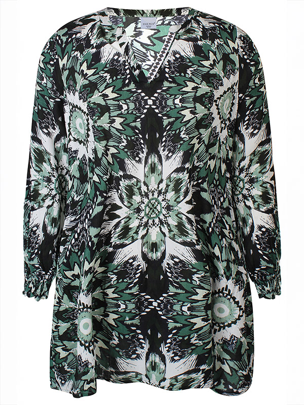 ZH-ANAIS - Plus Size Tunic fra Zhenzi