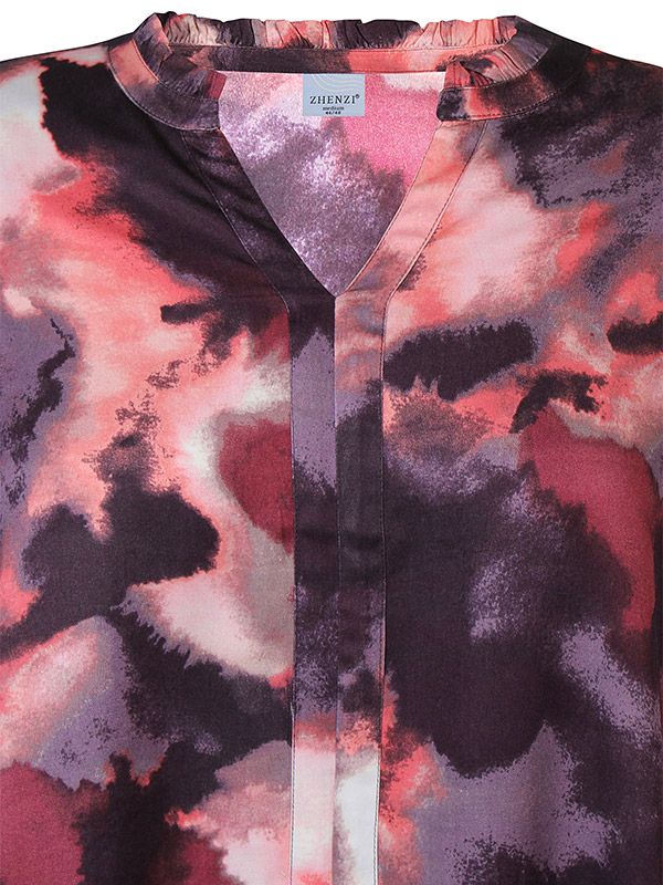 ZH-ANIKA - Plus Size Blouse fra Zhenzi
