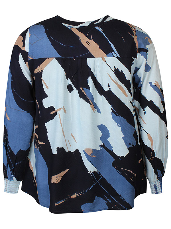 ZH-ANITY - Plus Size Blouse fra Zhenzi