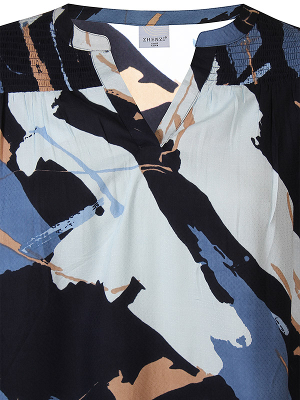 ZH-ANITY - Plus Size Blouse fra Zhenzi