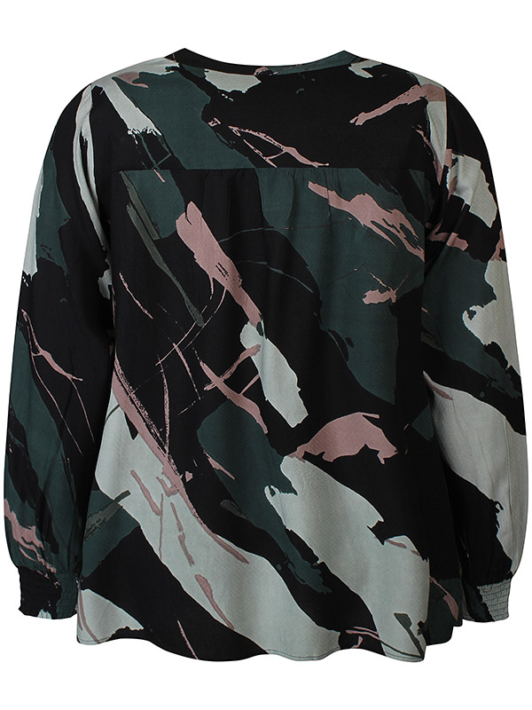 ZH-ANITY - Plus Size Blouse fra Zhenzi