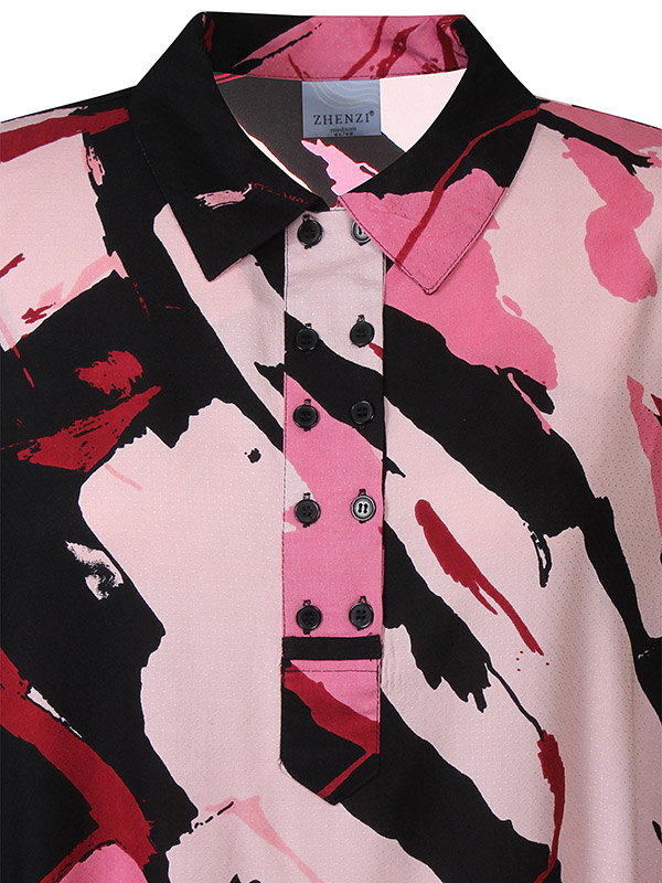 ZH-ANITY - Plus Size Jurk fra Zhenzi