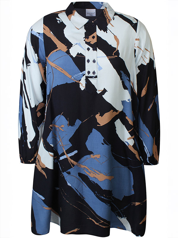 ZH-ANITY - Plus Size Jurk fra Zhenzi