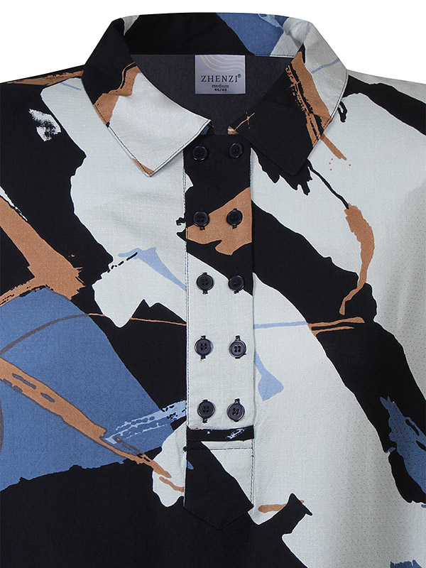 ZH-ANITY - Plus Size Jurk fra Zhenzi