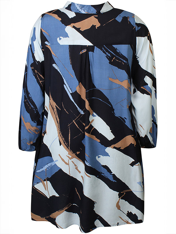 ZH-ANITY - Plus Size Jurk fra Zhenzi