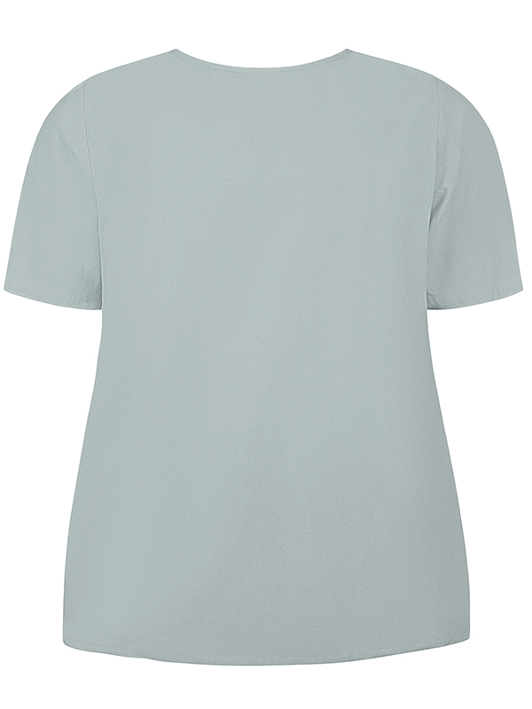 ZH-AMIN - Plus Size T-shirt fra Zhenzi