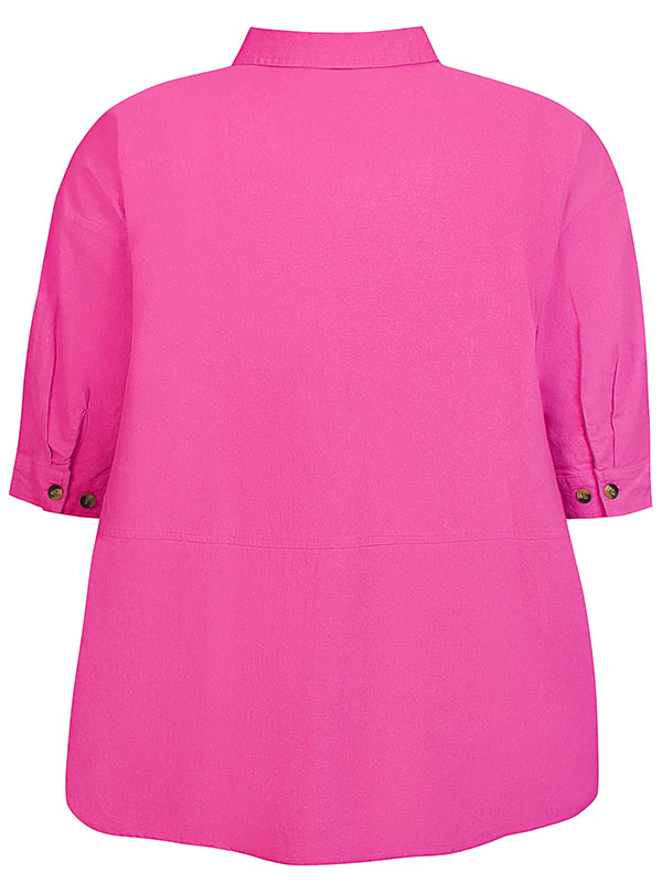 ZH-AMIN - Plus Size Overhemd fra Zhenzi