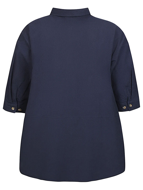 ZH-AMIN - Plus Size Overhemd fra Zhenzi