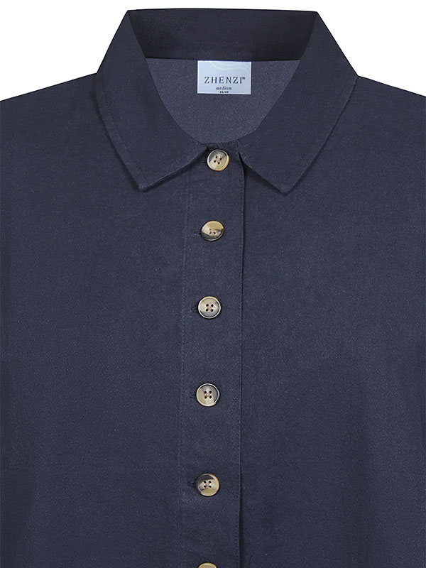 ZH-AMIN - Plus Size Overhemd fra Zhenzi