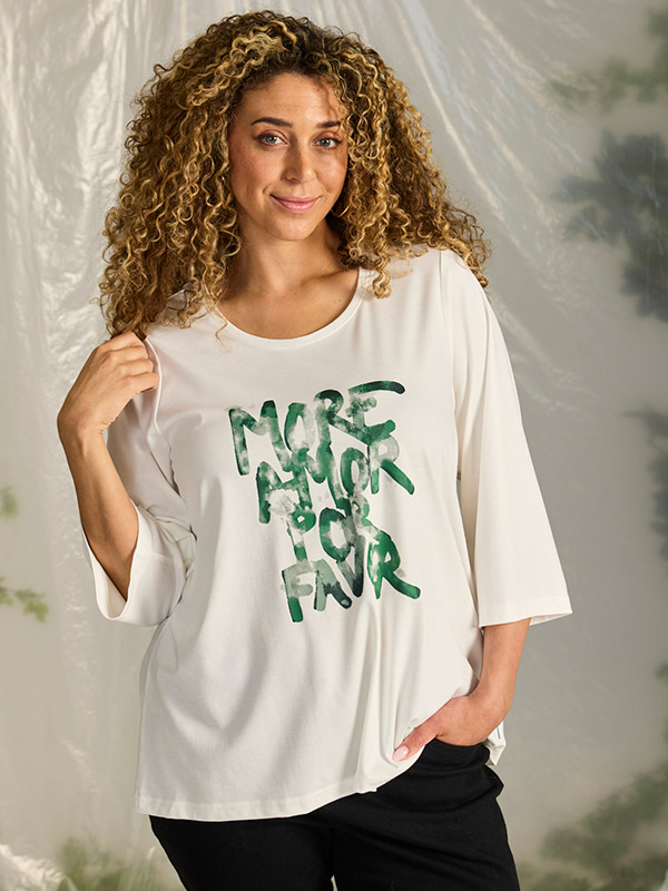 ZH-ANNIE - Plus Size Blouse fra Zhenzi